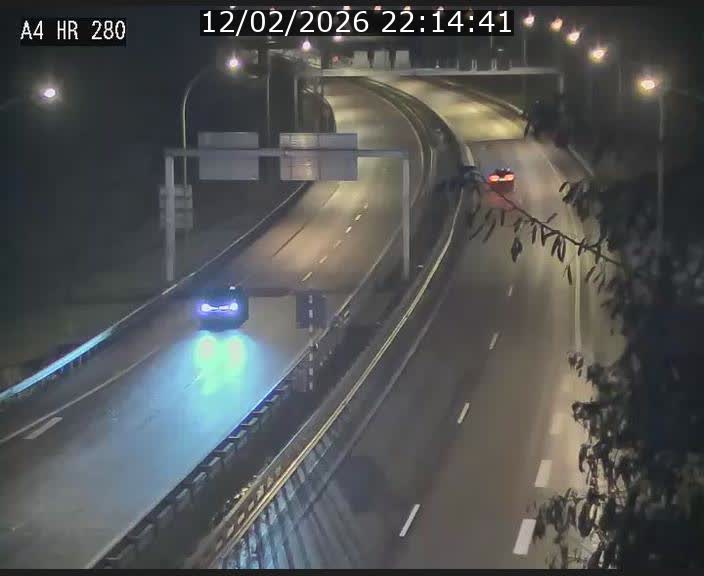 Webcam traffic A4 Luxembourg - BK 0.2 - P+R Bouillon (direction Luxembourg)