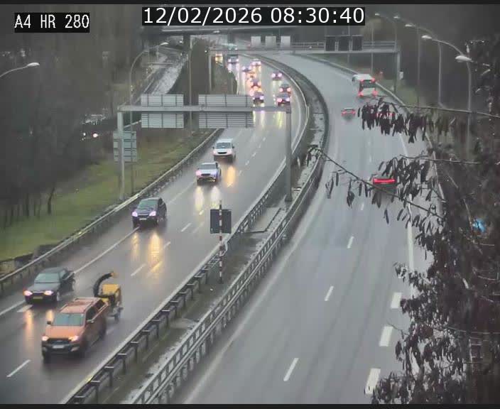 Webcam traffic A4 Luxembourg - BK 0.2 - P+R Bouillon (direction Luxembourg)
