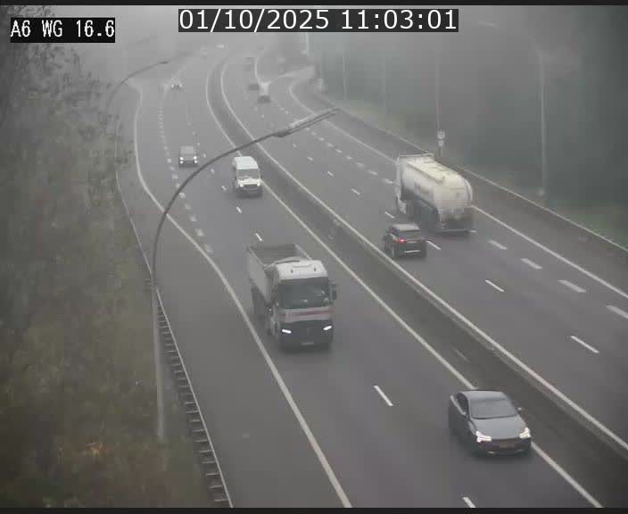 Traffic live webcam Luxembourg Aire de Capellen - A6 - BK 16.6 - direction Luxembourg/France/Allemagne