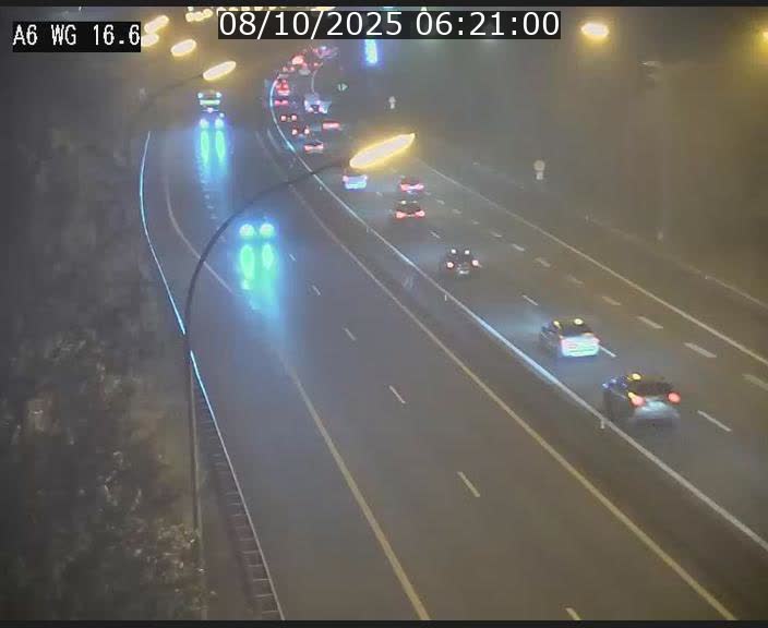 Traffic live webcam Luxembourg Aire de Capellen - A6 - BK 16.6 - direction Luxembourg/France/Allemagne