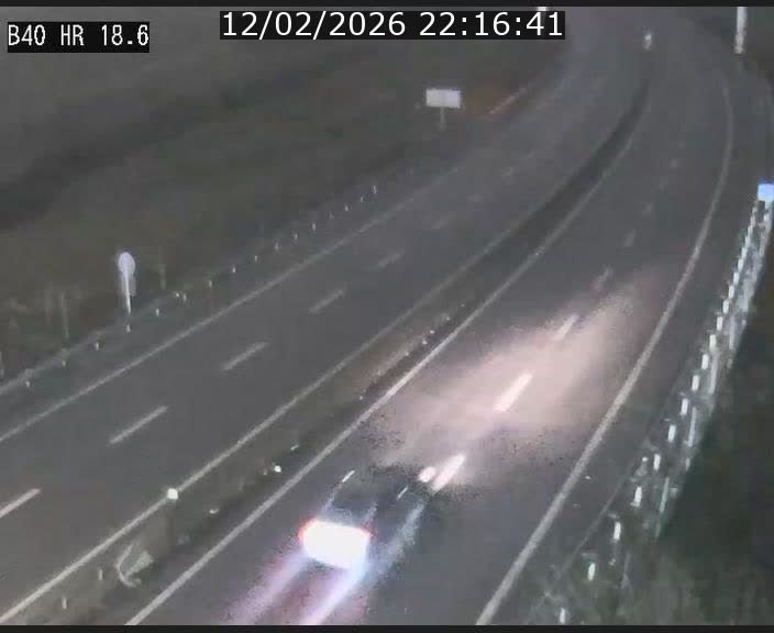 Webcam sur la route de liaison entre Micheville et Esch-Belval à la frontière entre le Luxembourg et la France. Vue orientée vers la Lorraine.
