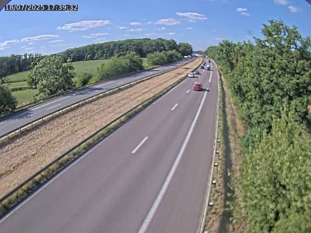 Caméra autoroute France - A31, Fey direction Metz