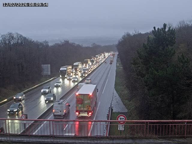 Caméra autoroute France - A33, Houdemont direction Lunéville