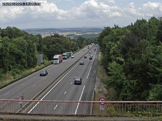 Caméra autoroute France - A33, Houdemont direction Lunéville
