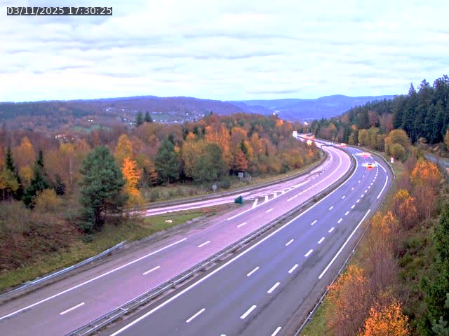 Caméra autoroute France - N57, Côte de la demoiselle direction Remiremont