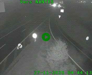 Webcam N147 au nord de Poitiers et à la jonction avec la A10
