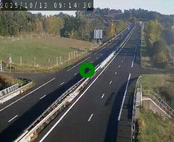 Caméra autoroutière France - A75, Coren, en direction de Montpellier