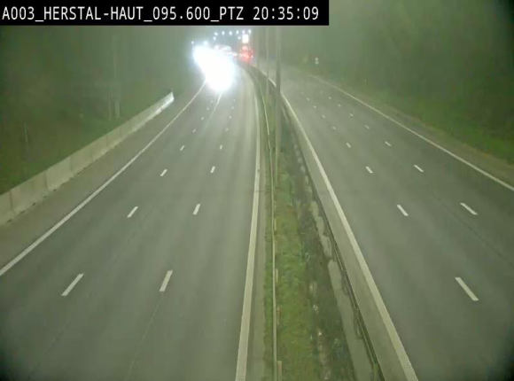 Webcam E40 à Herstal en direction de Liège et en provenance d'Aachen