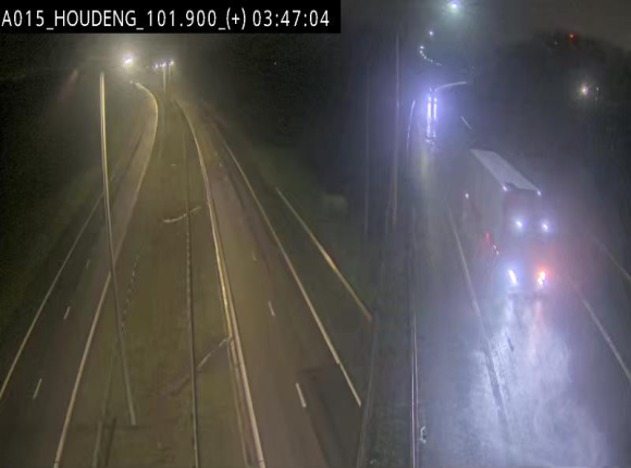 Webcam autoroute Belgique - Houdeng-Goegnies - Jonction E19/E42 direction Tournai/Mons - BK 101.85