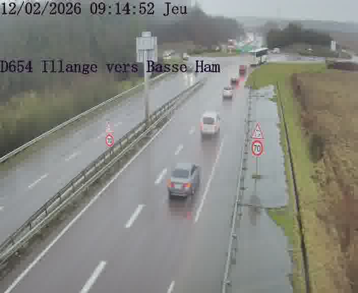 D654 Illange - Contournement de Yutz Vers Basse Ham