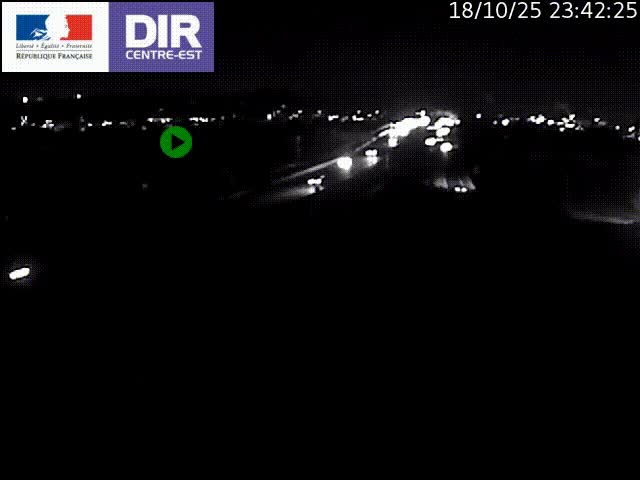 Clone of Caméra de circulation sur A7 à Lyon Perrache vers Marseille, le long du Rhône