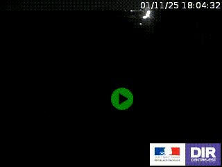 Webcam routière sur la RN7 à hauteur de Toulon-sur-Allier, entre Moulins et Vichy