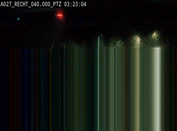 Webcam sur A27/E42 après Malmedy. Vue orientée vers l'Allemagne
