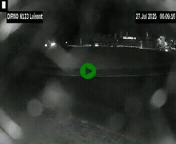 Webcam en périphérie de Chartres sur la N123, à hauteur de Luisant. Vue orientée vers Chartres