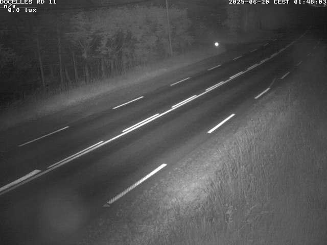 Webcam à 424 mètres d'altitude dans la Tranchée de Docelles dans les Vosges, à proximité d'Epinal sur la route de Gerardmer (D11)