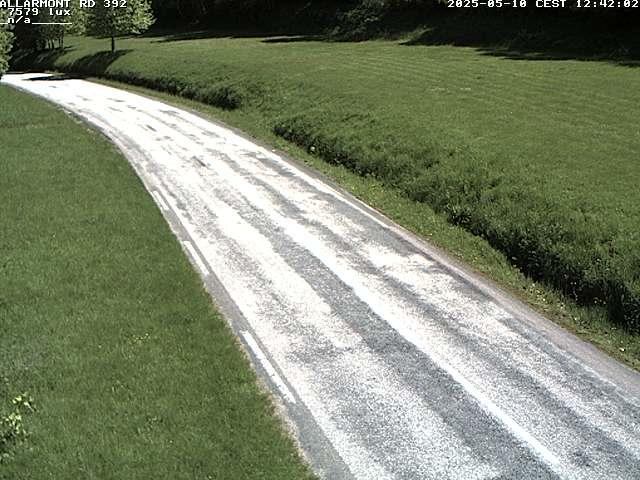 Webcam à Allarmont dans les Vosges, sur la RD392