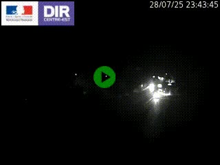 Caméra trafic à Meylan sur la Rocade-Sud de Grenoble en direction d'Aix-en-Provence