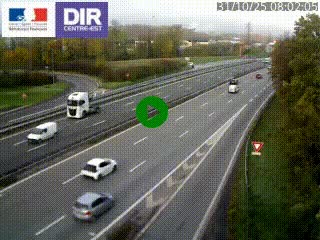 Caméra routière à hauteur de la sortie 15 Chambéry-centre au PK 4,103 en direction d'Albertville