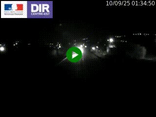 Caméra autoroute à Saint-Etienne (Les Littes) à hauteur du Ikea Saint-Etienne sur l'A72 en direction de Roanne