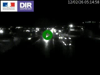 Caméra autoroute à Saint-Etienne (Les Littes) à hauteur du Ikea Saint-Etienne sur l'A72 en direction de Roanne