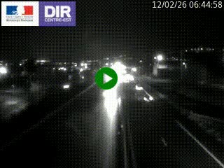 Caméra autoroute à Saint-Etienne (Les Littes) à hauteur du Ikea Saint-Etienne sur l'A72 en direction de Roanne