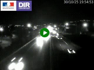 Caméra autoroute à Saint-Etienne (Les Littes) à hauteur du Ikea Saint-Etienne sur l'A72 en direction de Roanne