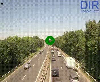 Webcam sur le périphérique de Caen (N814) à l'est de la ville, à Mondeville hauteur de la sortie 2, Presqu'île-Rives de l'Orne, au bout de l'autoroute A13