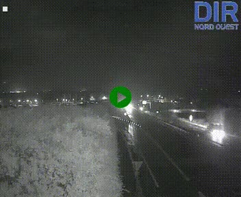 Webcam au début de l'A84 sur le périphérique Ouest de Caen (N814) à hauteur de la sortie 9, Porte de Bretagne