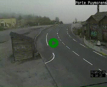 Webcam Col du Puymorens sur N320, en direction de Pas de la Casa (Andorre)