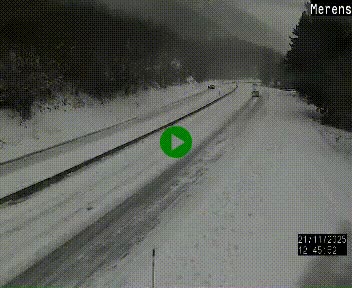 Webcam Ax-les-Thermes sur N20, en direction d'Andorre