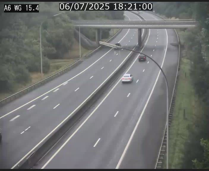Traffic live webcam Luxembourg Capellen - A6 - BK 15.4 - direction Luxembourg/France/Allemagne