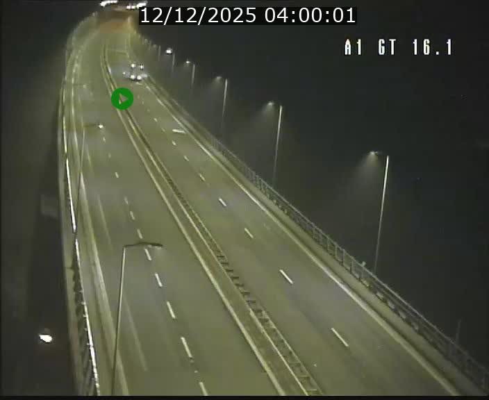 Traffic live webcam Luxembourg Niederanven - A1 direction Allemagne - BK 16.1
