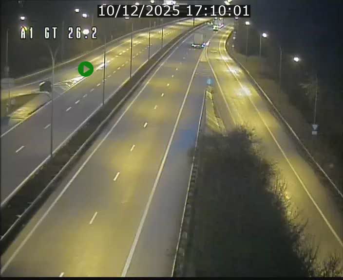 Traffic live webcam Luxembourg Grevenmacher - A1 direction Allemagne - BK 26.2