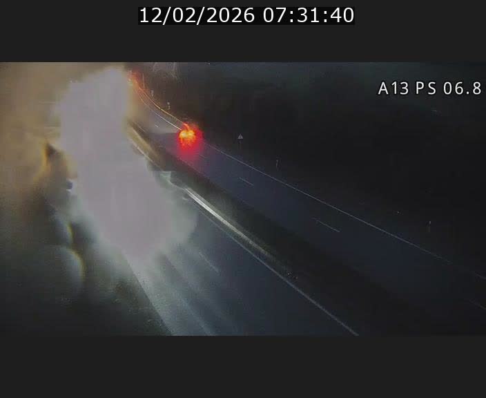 Traffic live webcam Luxembourg Ehlerange - A13 direction Esch-sur-Alzette - BK 6.8