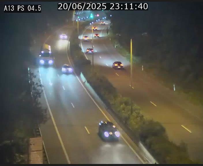Traffic live webcam Luxembourg Differdange - A13 direction Esch-sur-Alzette - BK 4.5