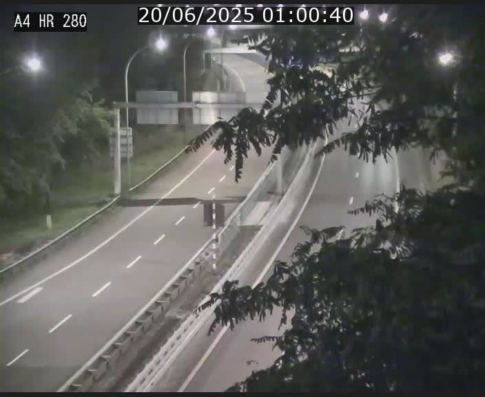 Webcam traffic A4 Luxembourg - BK 0.2 - P+R Bouillon (direction Luxembourg)