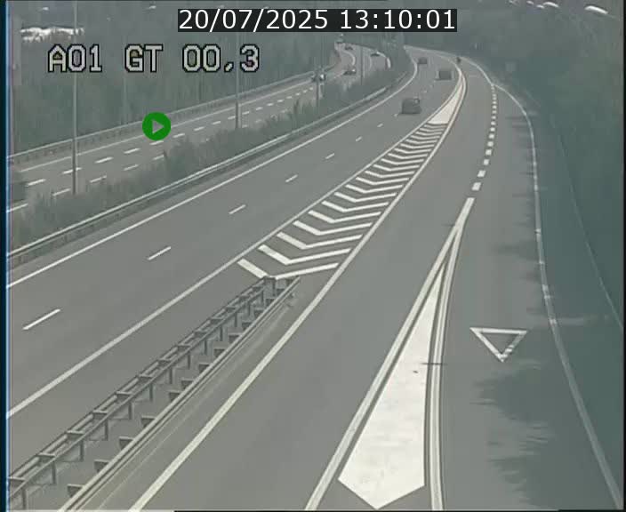 Traffic live webcam Luxembourg Croix de Gasperich - A1 direction Kirchberg - BK 0.3
