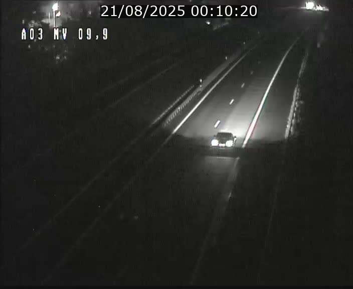 Webcam Autoroute à la Croix de Bettembourg - A3 - BK 9.9 - direction Luxembourg-Ville