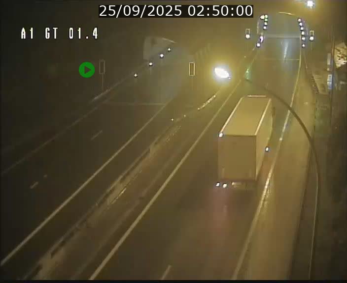 Traffic live webcam Luxembourg Hesperange - A1 direction Kirchberg - BK 1.4