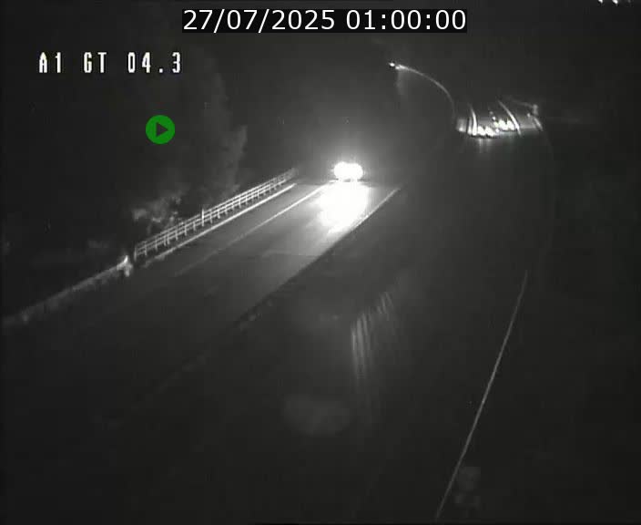 Traffic live webcam Luxembourg Itzig - A1 direction Sandweiler - BK 4.3