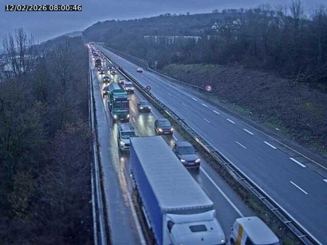 Caméra autoroute France - A30, Hayange direction Metz