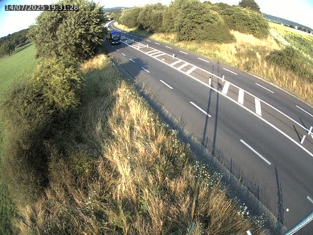 Caméra autoroute France - N52, Mont-saint-Martin vers Luxembourg