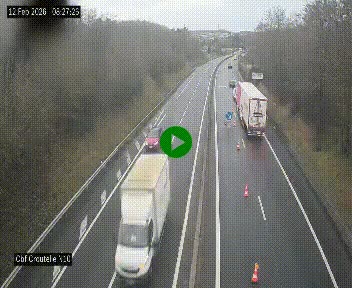 Webcam routière au début de la N10, au sud de Poitiers, proche de la jonction avec l'A10