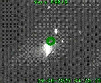Caméra routière sur l'autoroute A20 à Bessines-sur-Gartempe. Vue orientée vers Paris