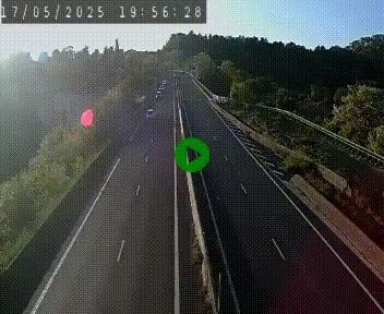 Caméra autoroute A75 à hauteur de Coudes, en direction de Clermont-Ferrand