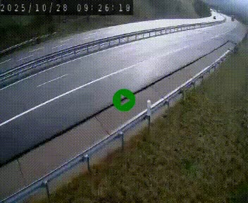 Caméra autoroute A75 à hauteur de la sortie 42 (Rodez, Laissac, Aire de l'Auvergne) située sur la commune d'Auberoques, près de Sévérac-le-Château