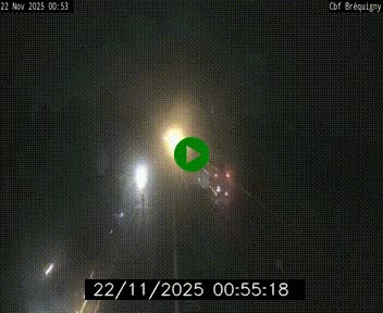 Webcam sur le périphérique de Rennes (N136) à hauteur du quartier Bréquigny, au sud de la ville