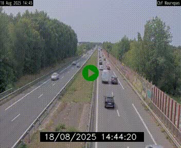 Webcam sur le périphérique de Rennes (N136) à hauteur de Maurepas, au nord de la ville