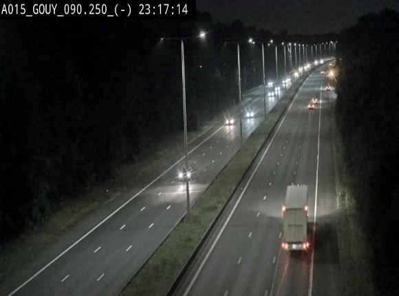 Webcam autoroute Belgique - Gouy-lez-piéton - E42 - BK 90.3