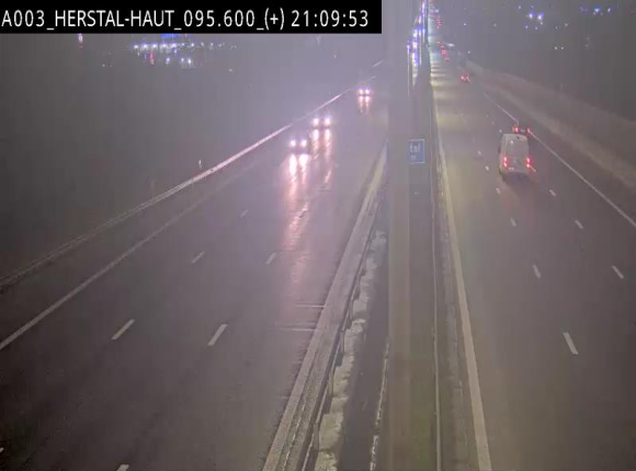 Webcam autoroute Belgique - Herstal - E40 direction Aix-la-Chapelle - BK 97